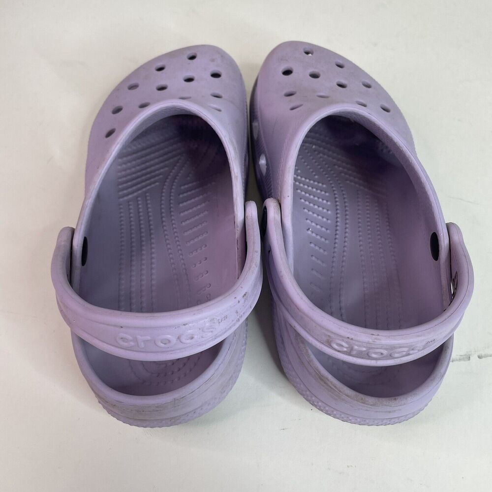 Crocs Womens Clogs Size 9, Light Purple/Lavender, Classic Slip On, Mens 7 - Picture 7 of 10